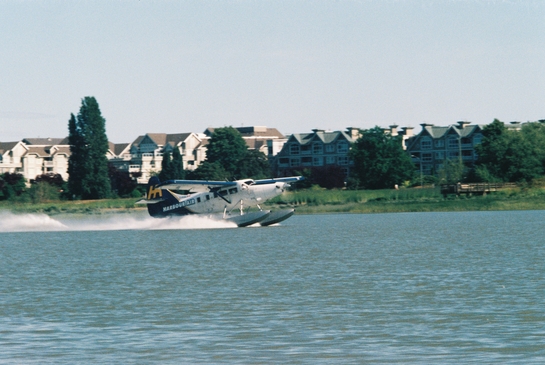 Harbour Air seaplane, Vancouver